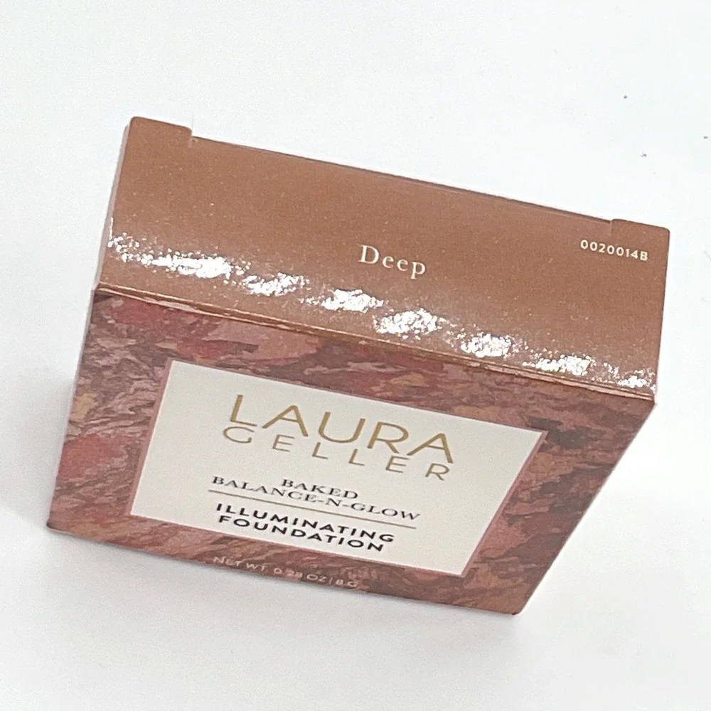 Laura Geller Baked Balance-N-Glow‎ Illuminating Foundation Deep 0.28oz